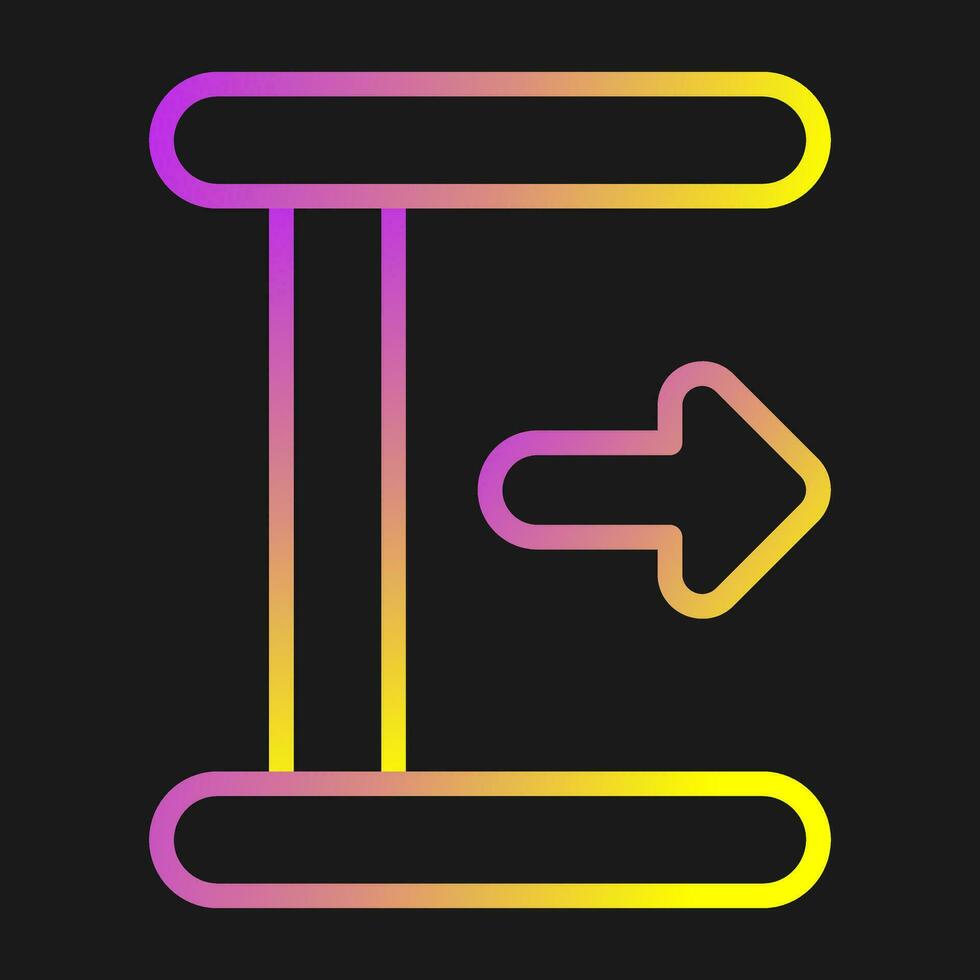 Slide Rule Vector Icon