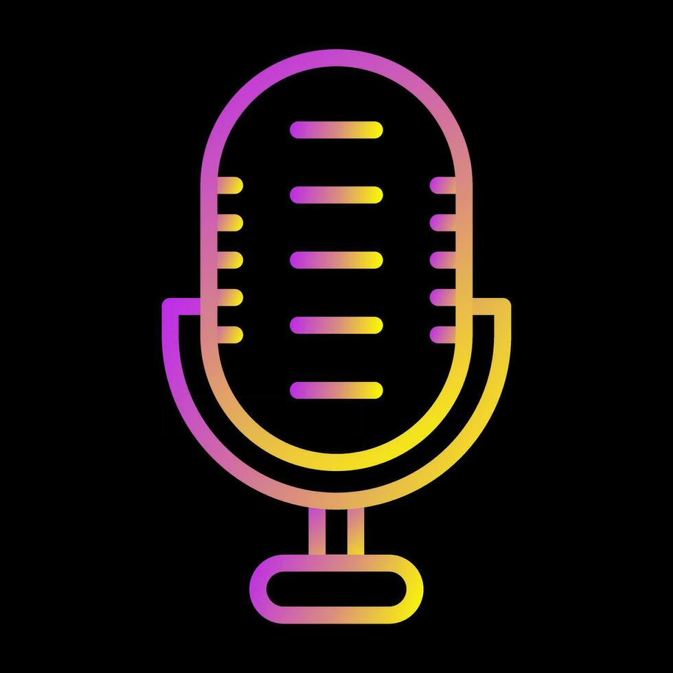 Microphone Vector Icon