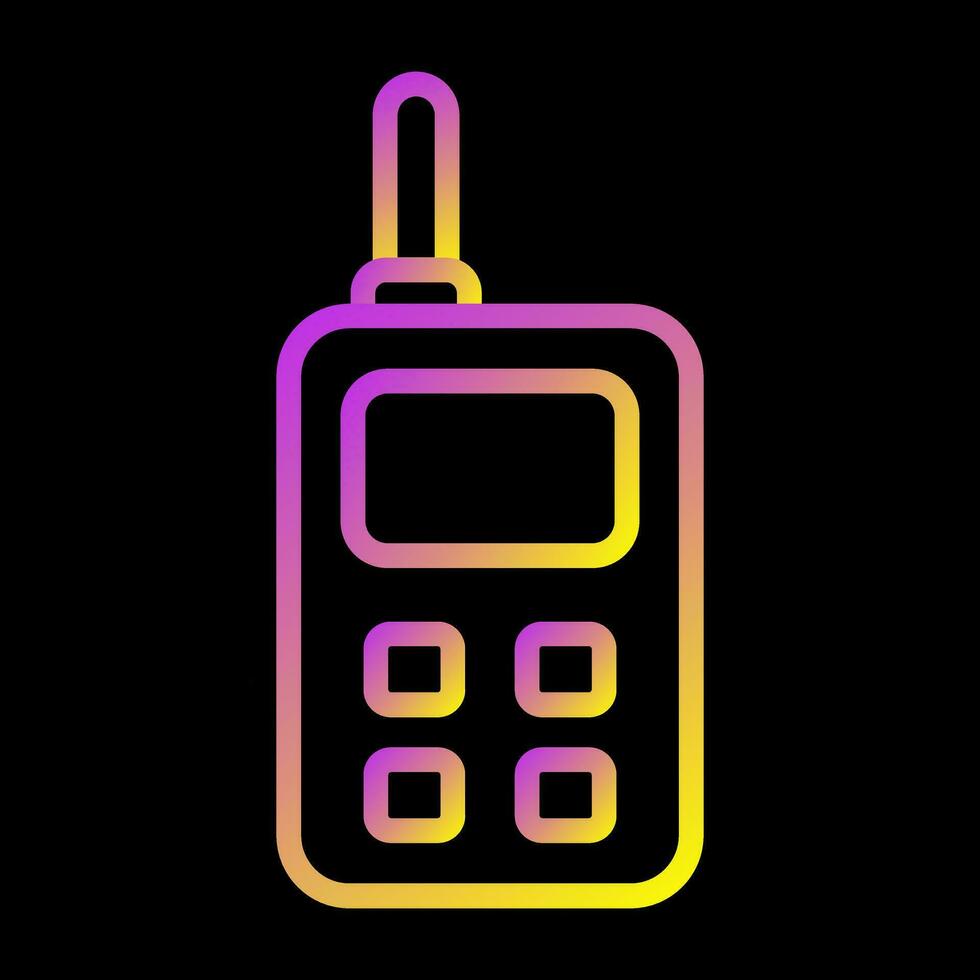 Walkie Talkie Vector Icon