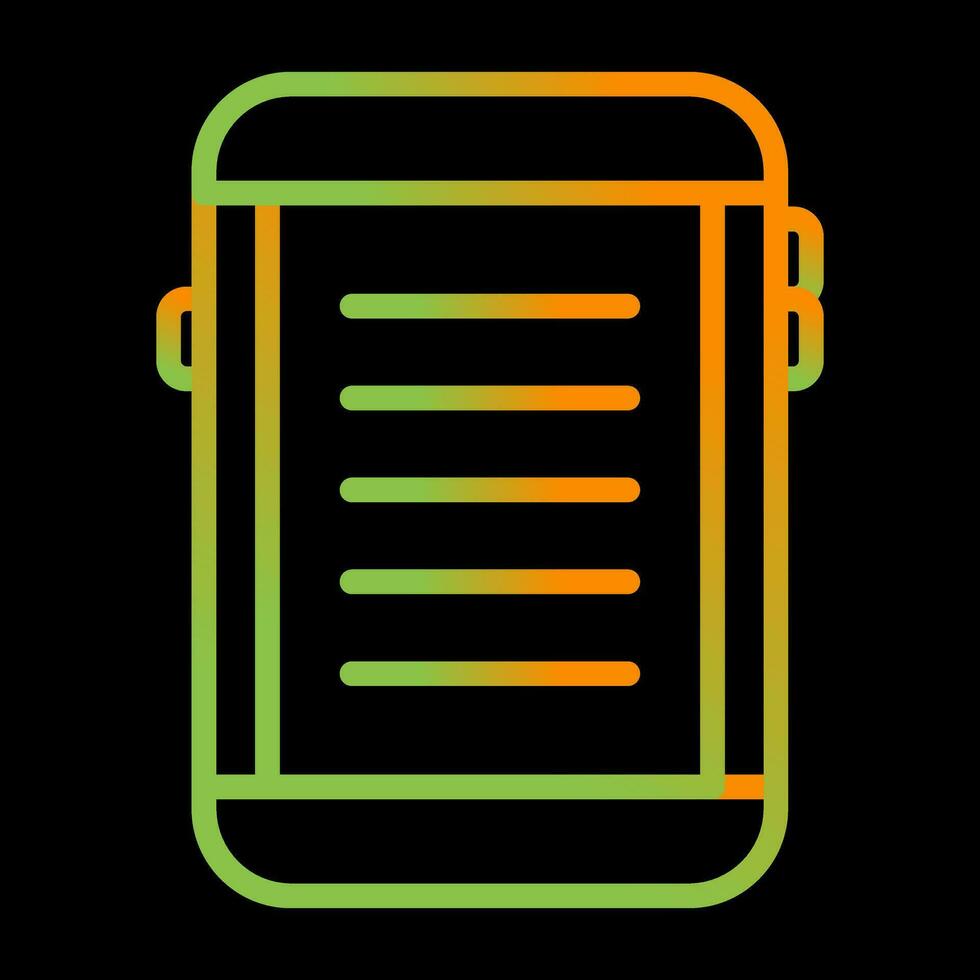 E-reader Vector Icon