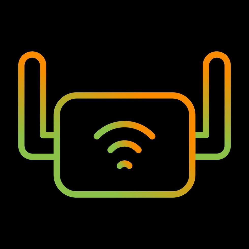 Wi-Fi Range Extender Vector Icon