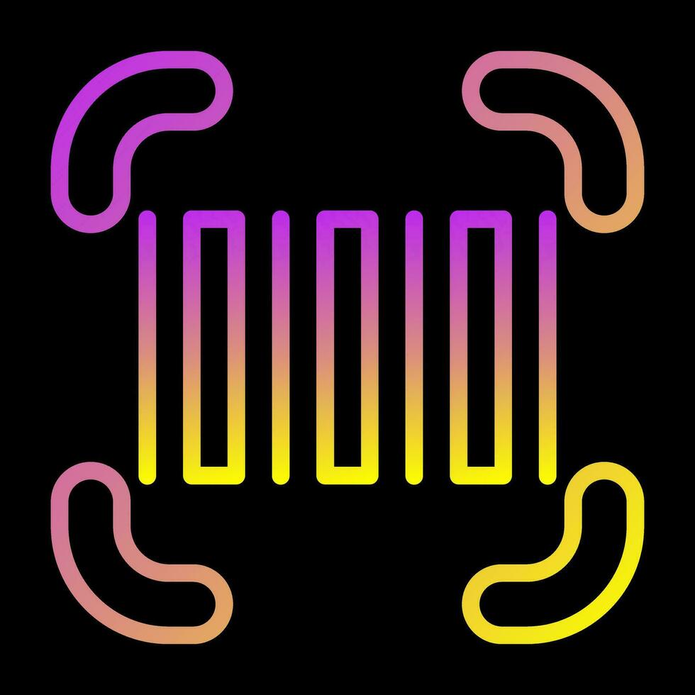 Barcode Scanner Vector Icon