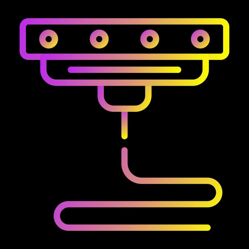 3D Printer Vector Icon