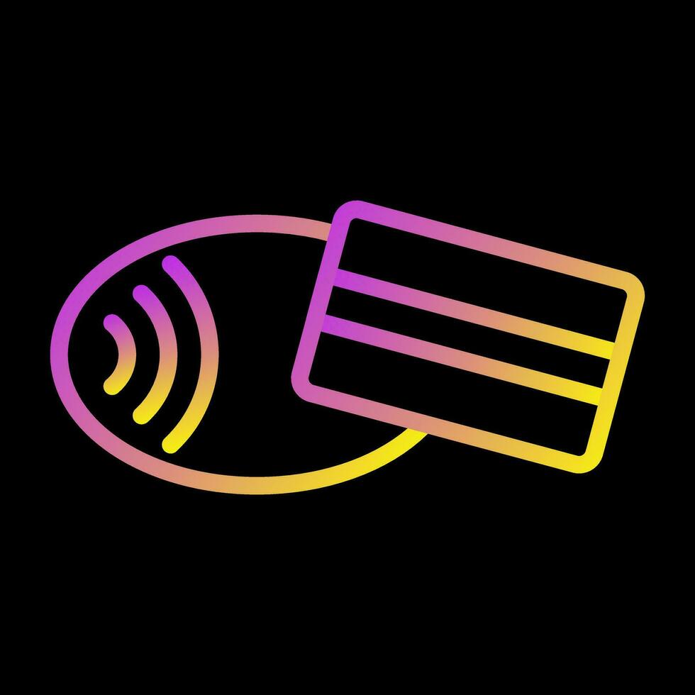 Contactless Payment Vector Icon