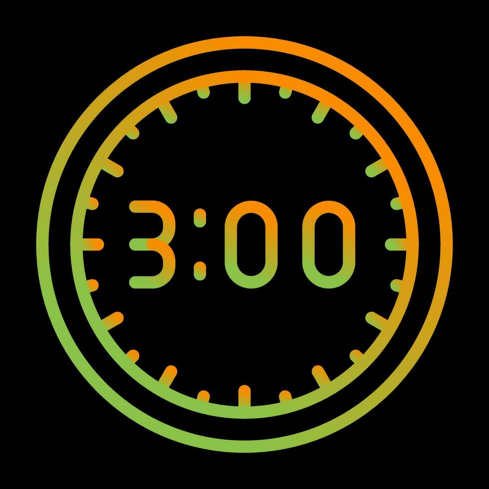 Clock Vector Icon