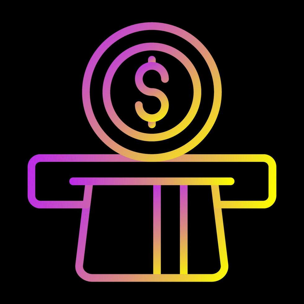 Automated Teller Machine Vector Icon