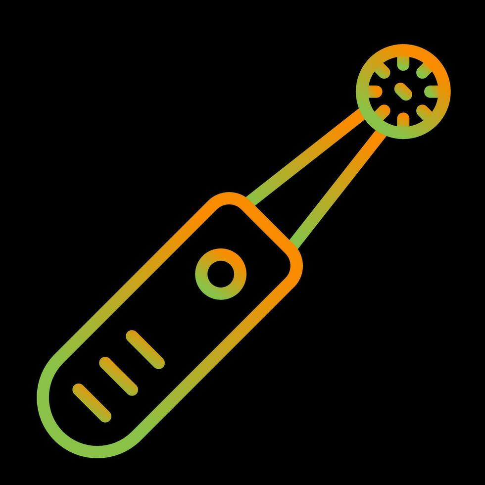 Electric Toothbrush Vector Icon