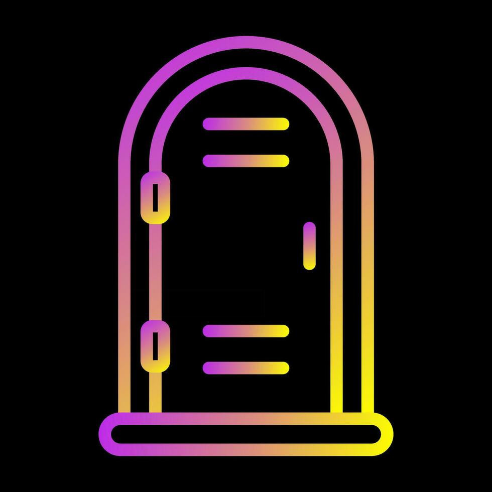 Emergency toilet Vector Icon