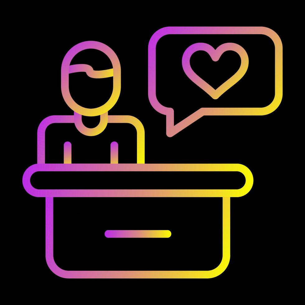 Volunteer Coordinator Vector Icon