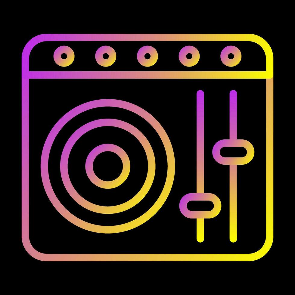 DJ Controller Vector Icon