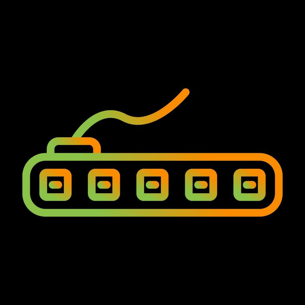 Wi-Fi Enabled LED Strip Vector Icon