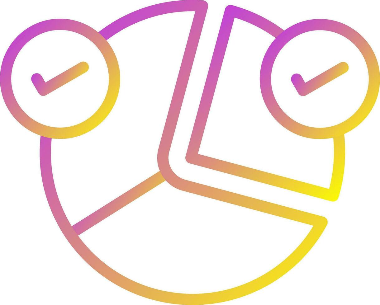 Market Segmentation Vector Icon