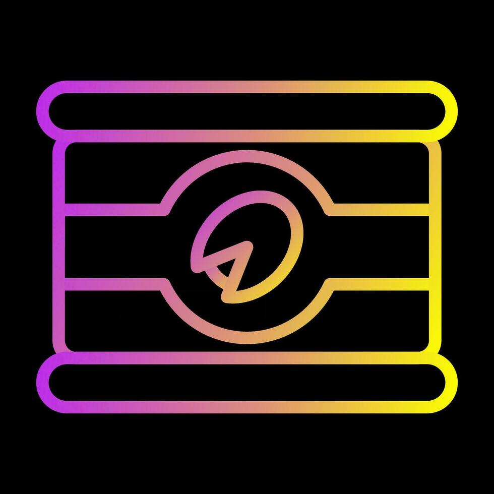 Freeze-dried fruit Vector Icon