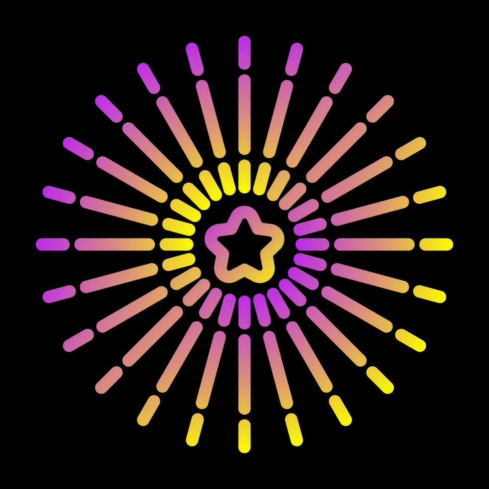 Fireworks Vector Icon