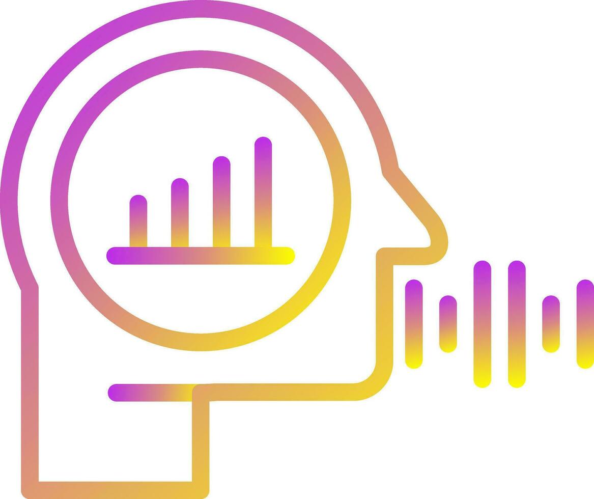 Voice Analytics Vector Icon