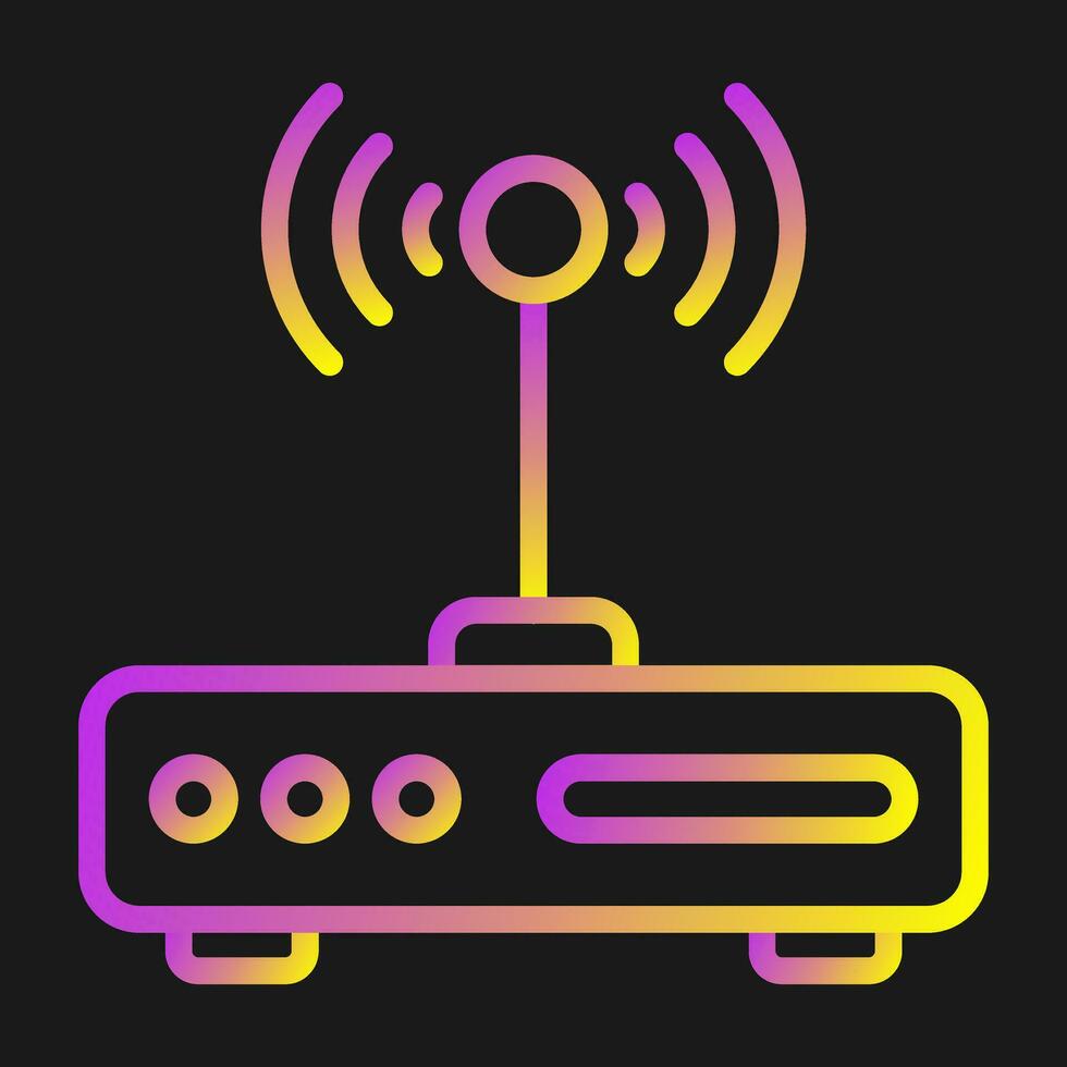 Wi-Fi Access Point Vector Icon