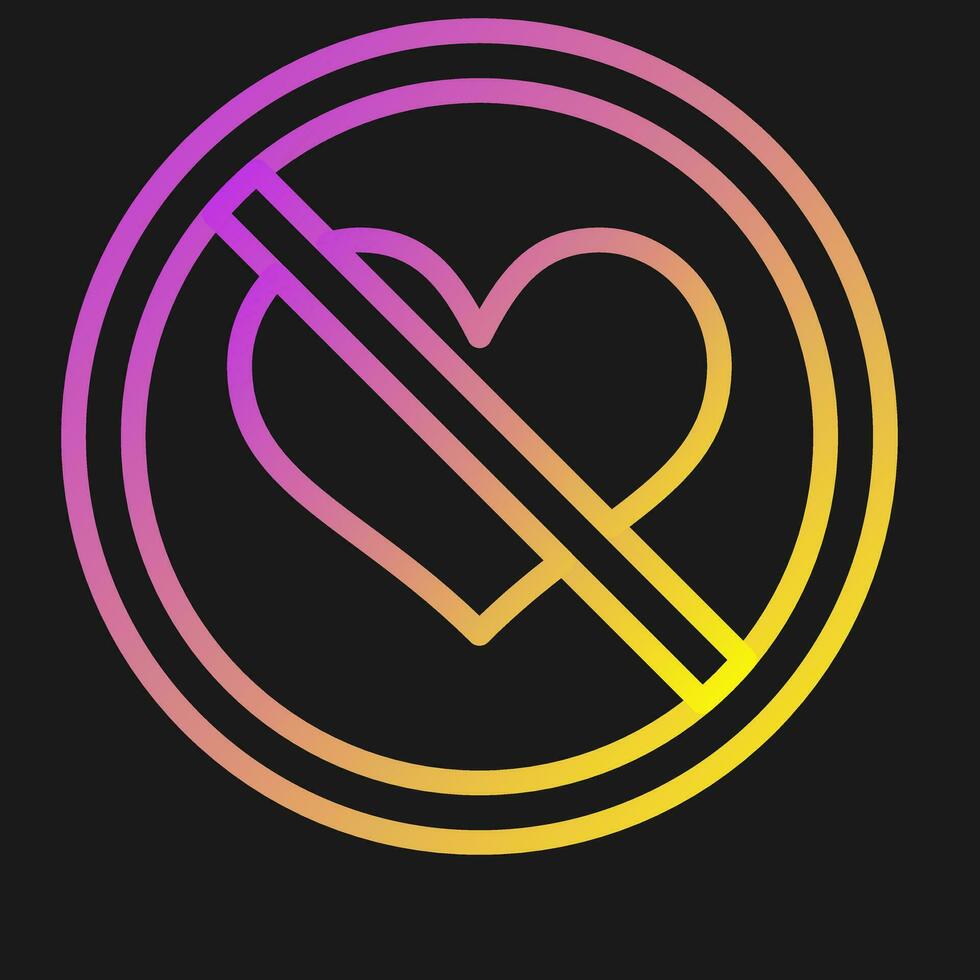 Restricted Vector Icon