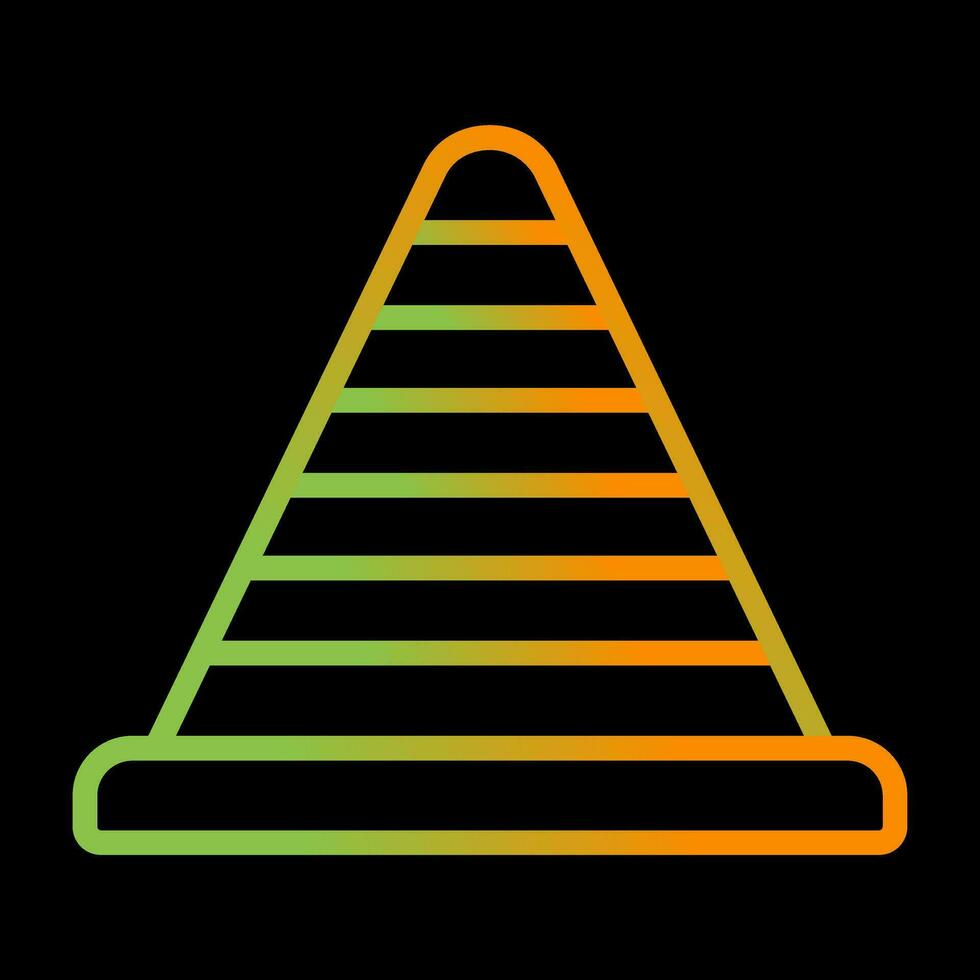 Traffic cone Vector Icon