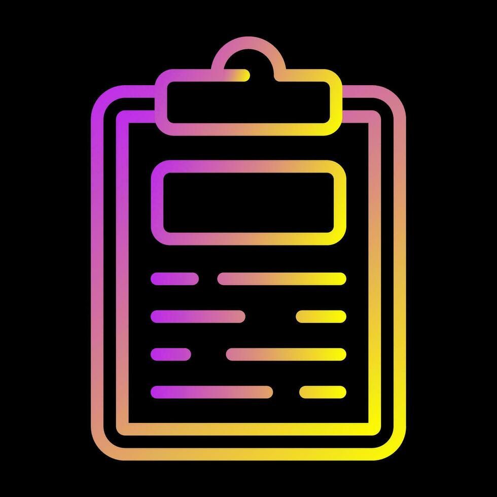 Clipboard Vector Icon