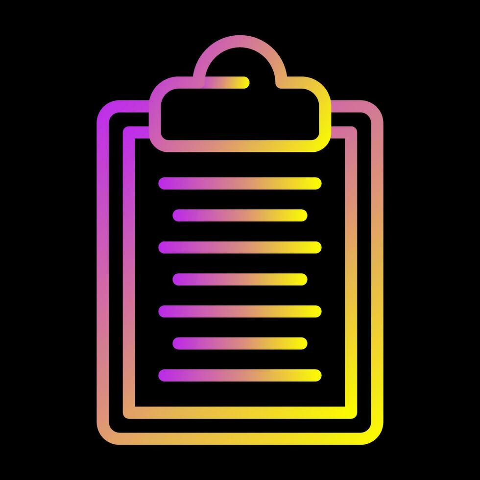 Clipboard Vector Icon