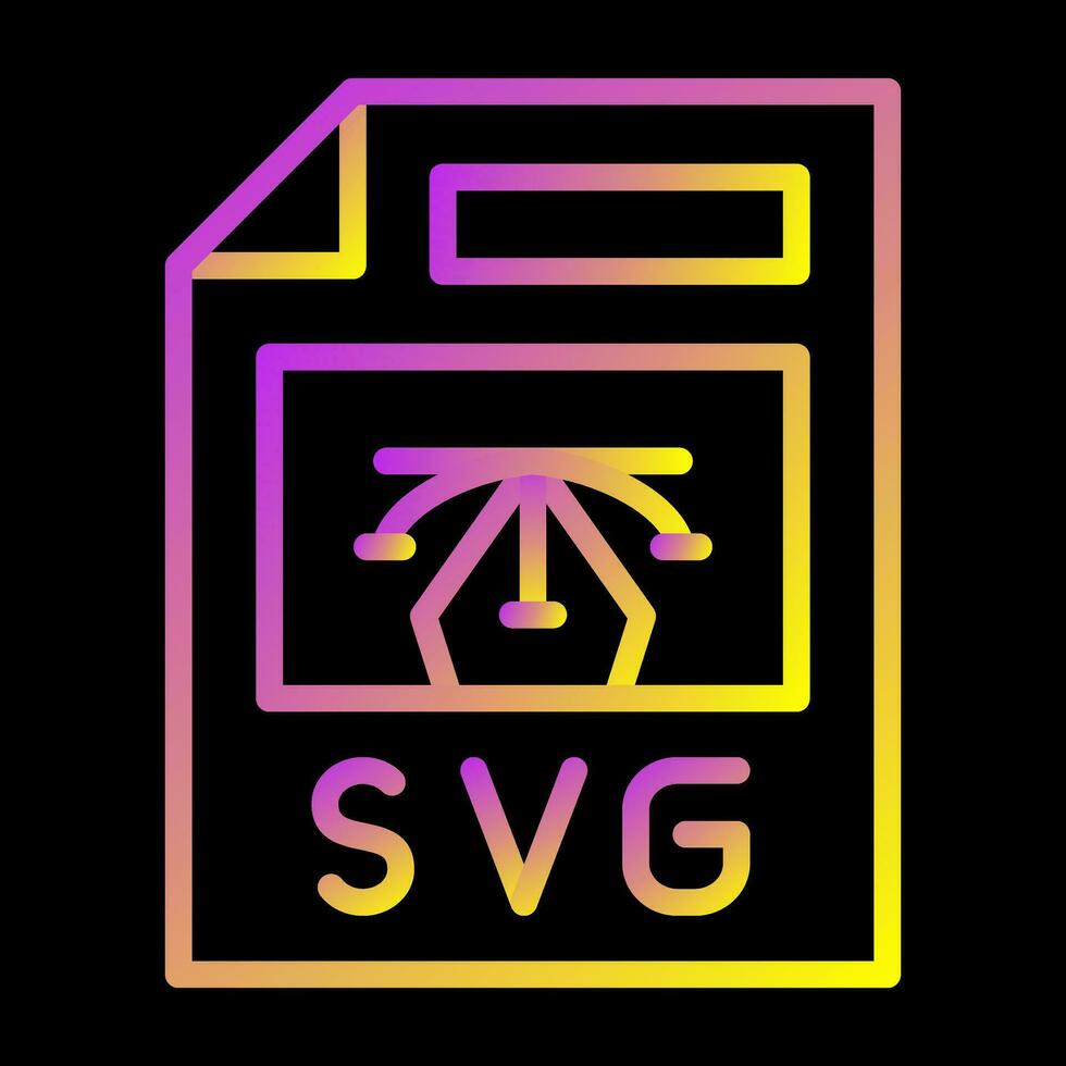 Svg File Vector Icon