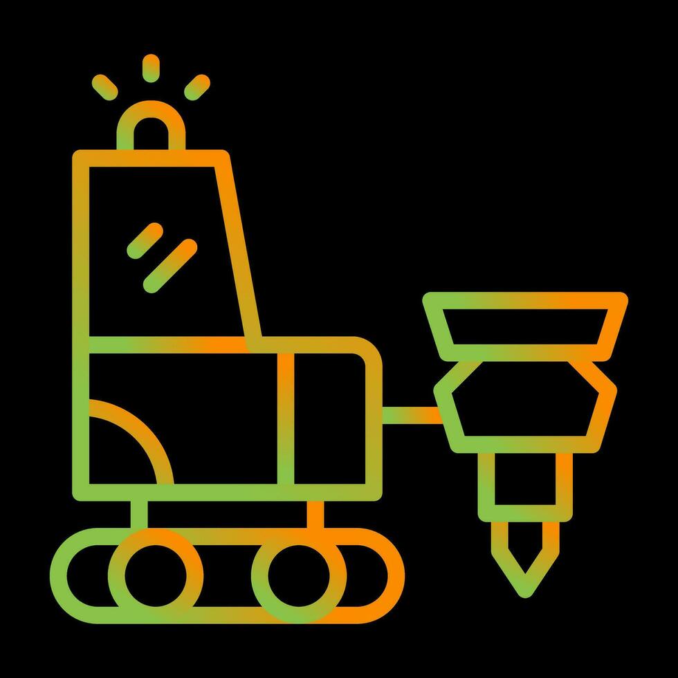 Drilling Machine Vector Icon