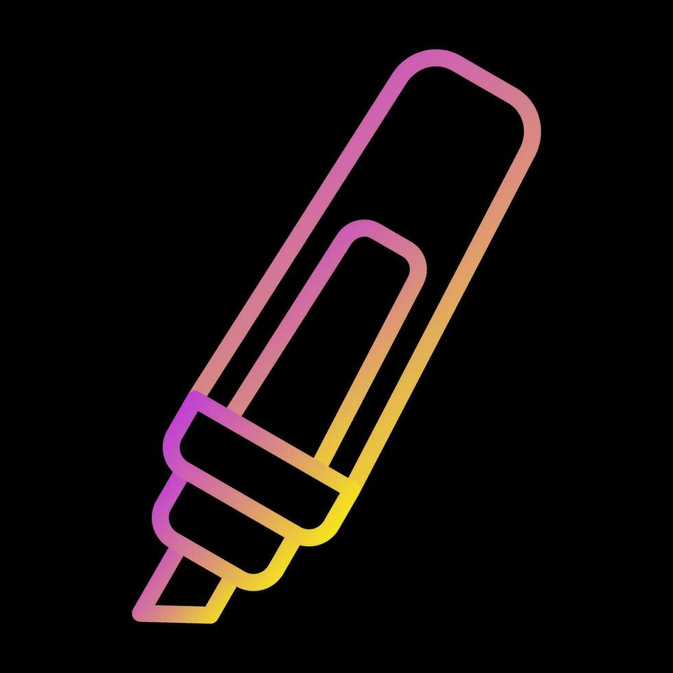 Highlighter Vector Icon