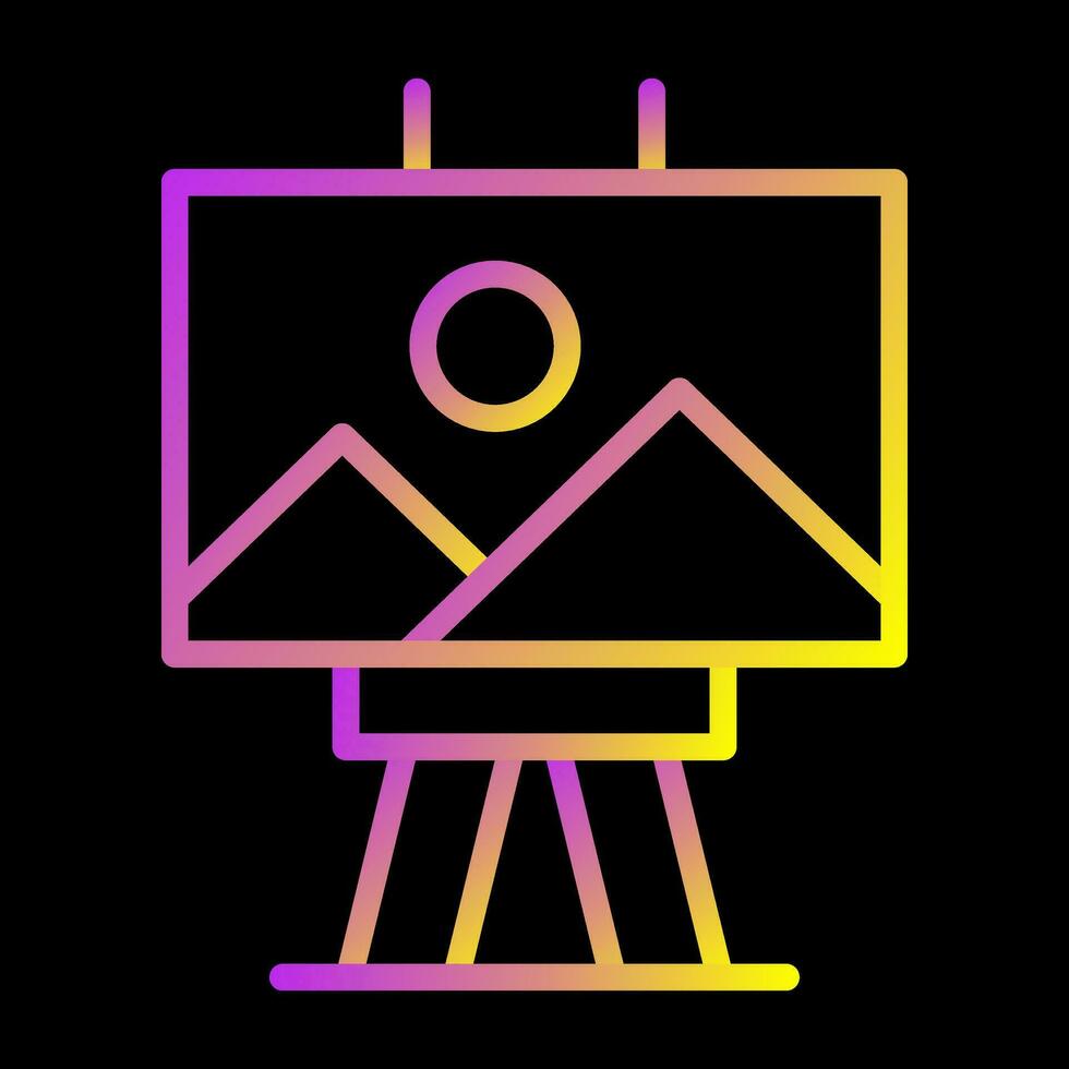 Canvas Vector Icon
