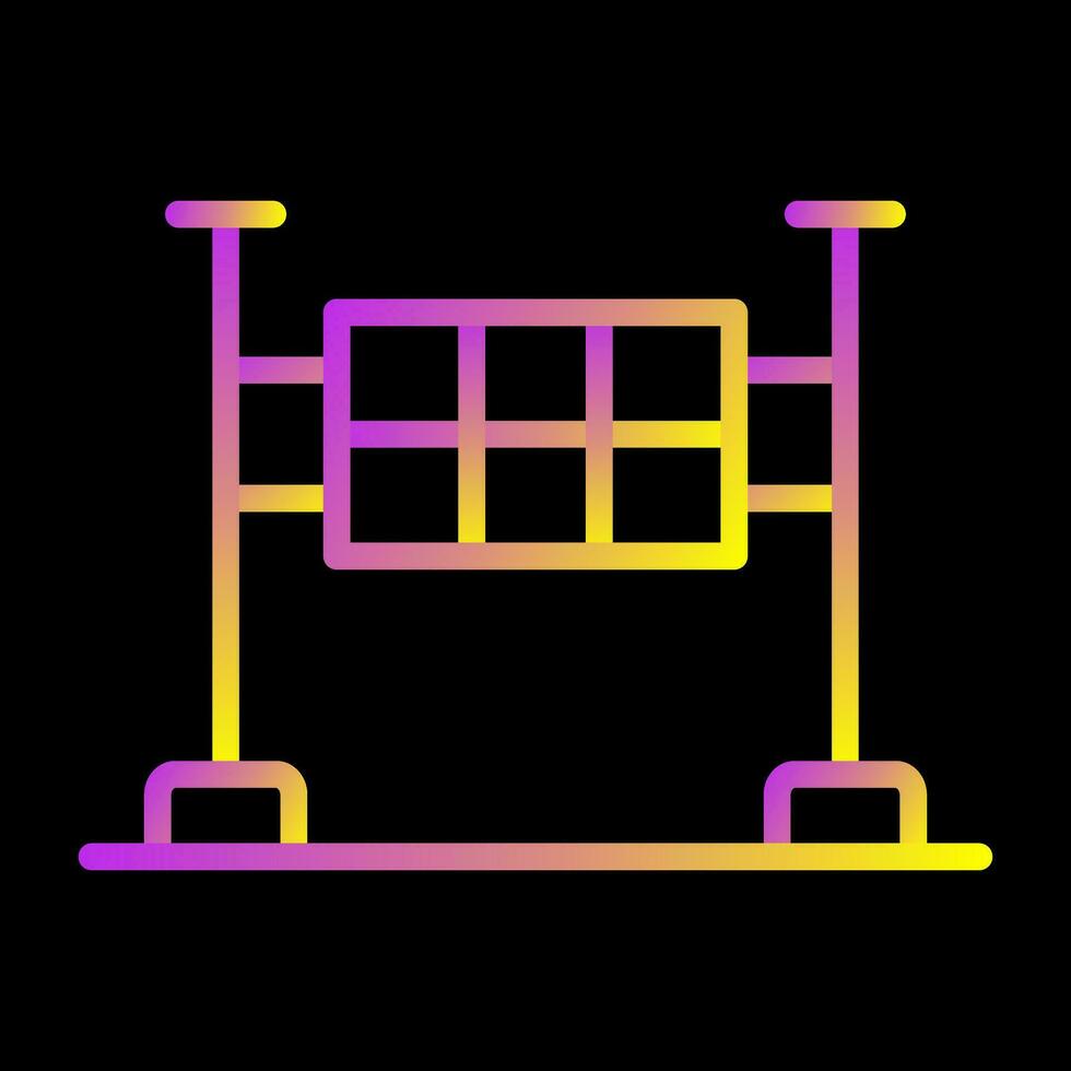 Finish Line Vector Icon