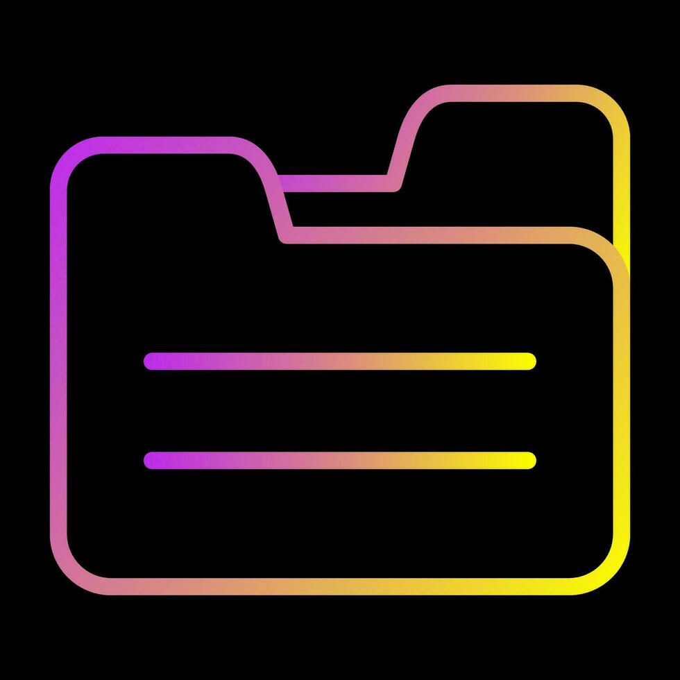 Folder Open Vector Icon
