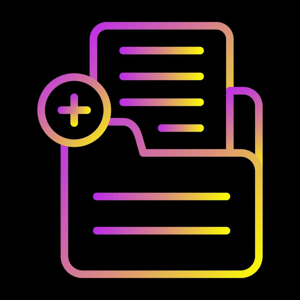 Document Add Vector Icon