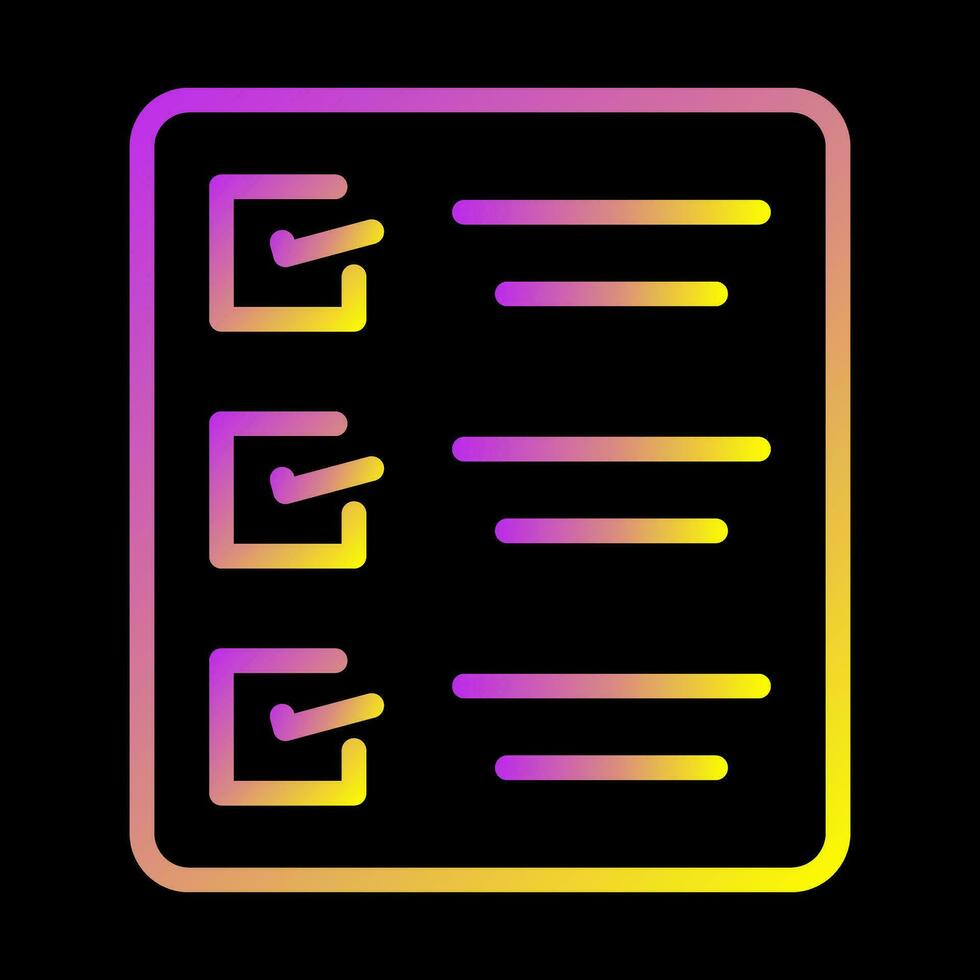 Task list Vector Icon