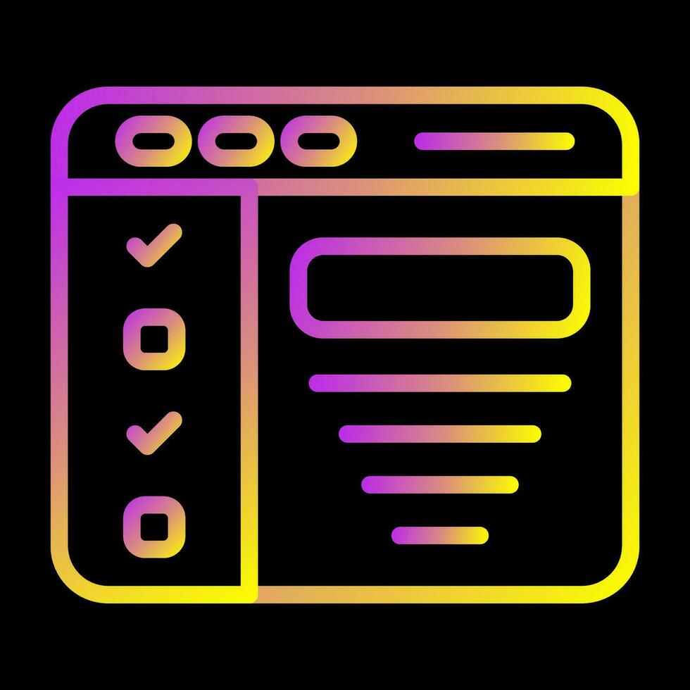 Design Brief Vector Icon