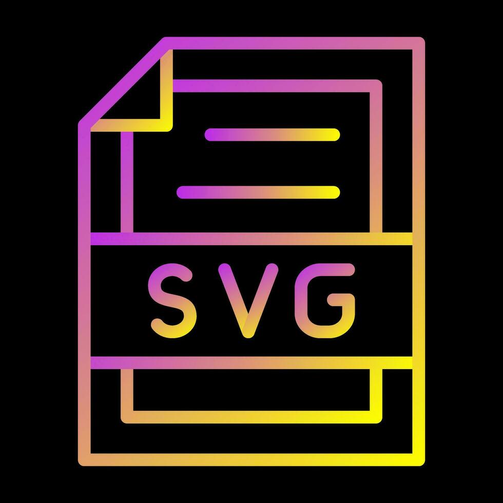 Svg File Vector Icon
