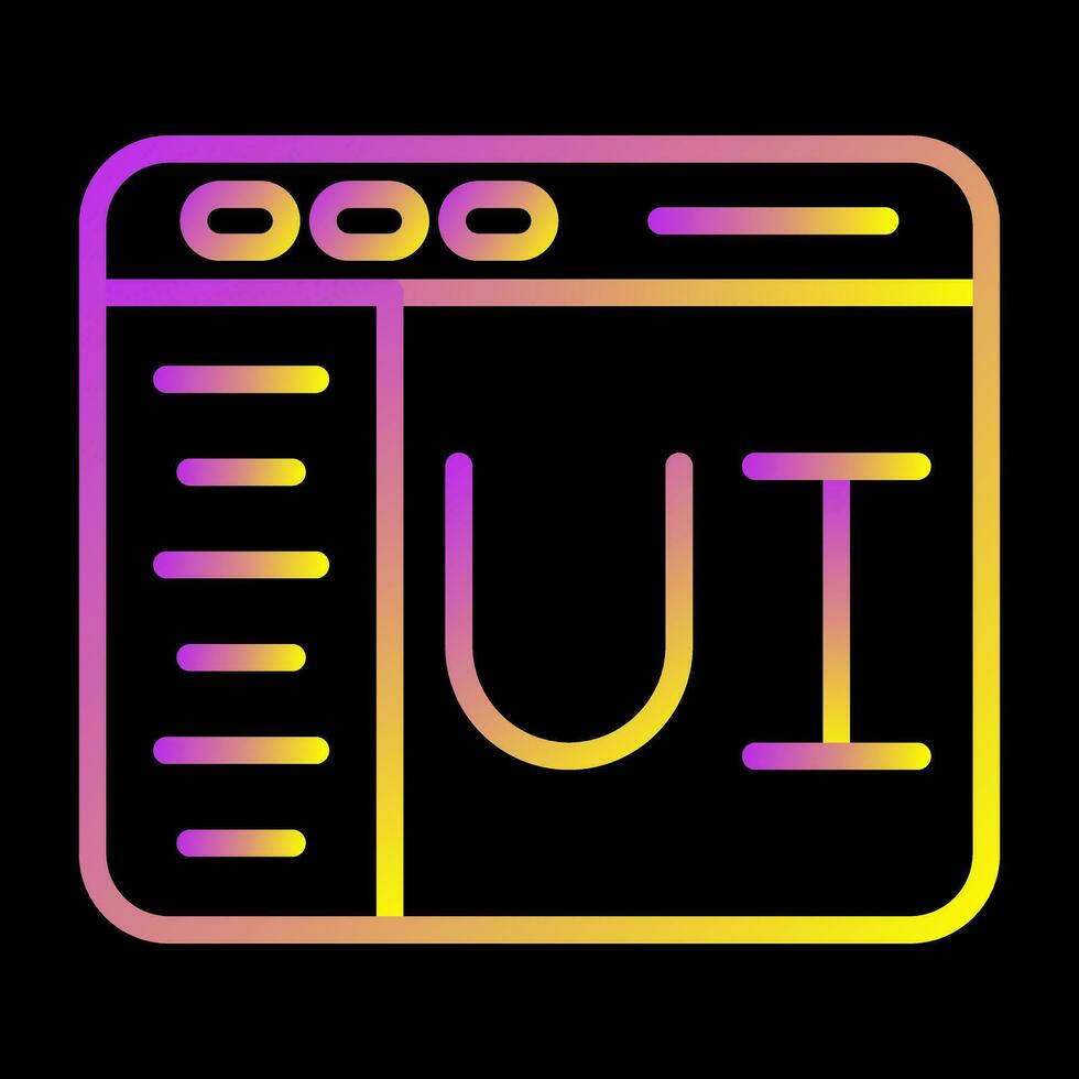 User Interface Vector Icon