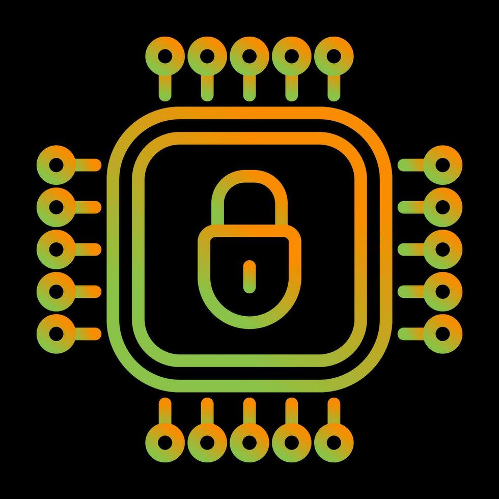 Cybersecurity Vector Icon