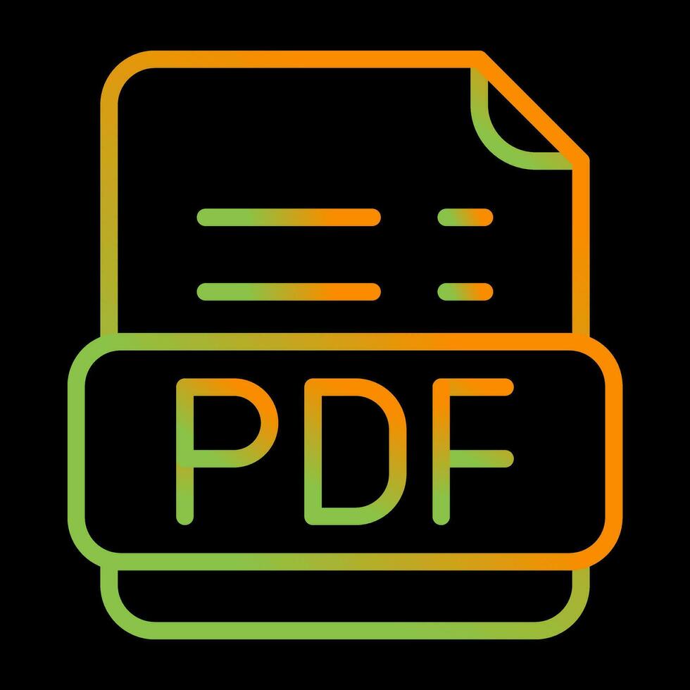 Pdf Vector Icon