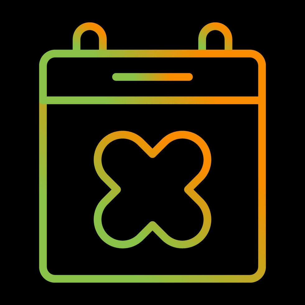 Calendar Xmark Vector Icon