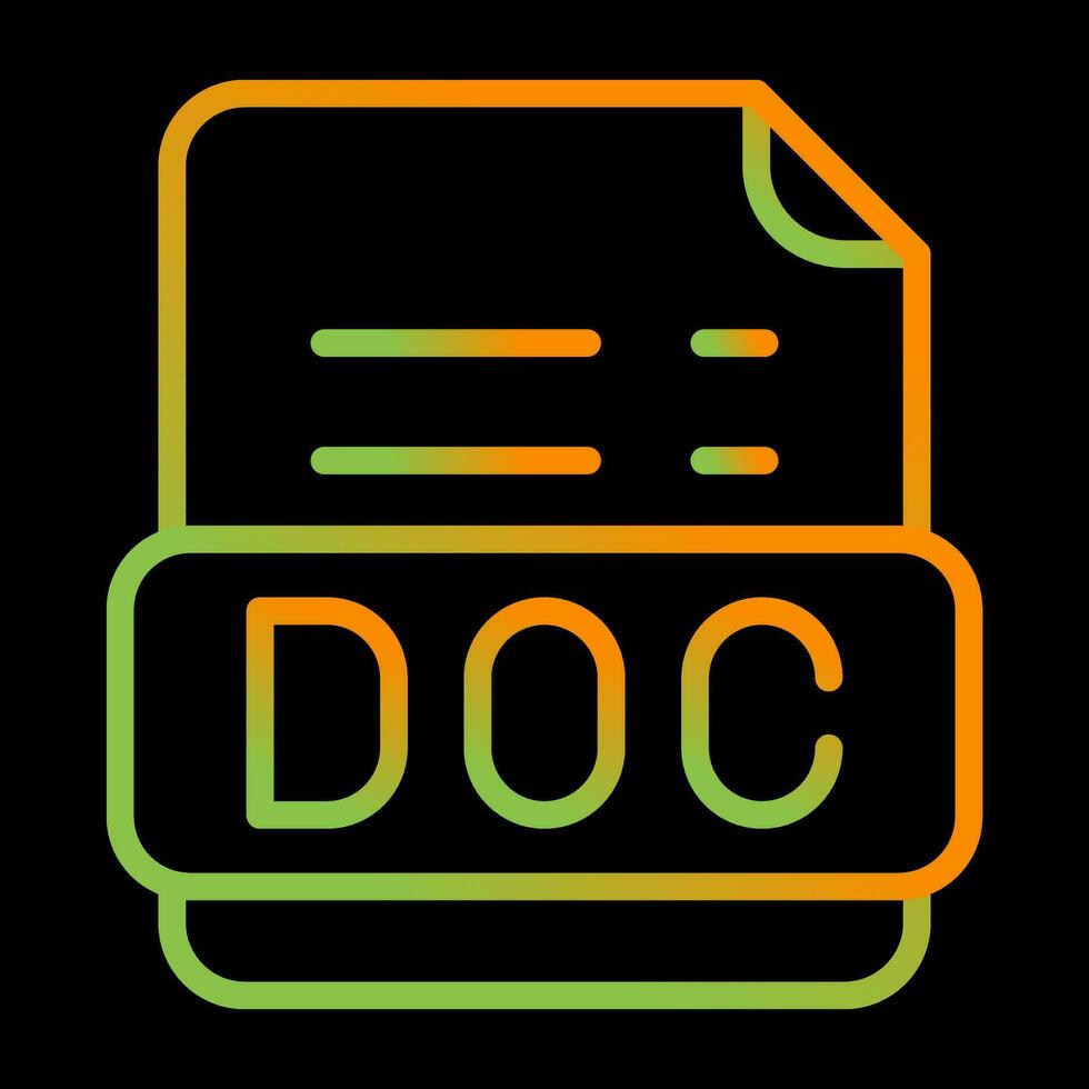 Doc Vector Icon
