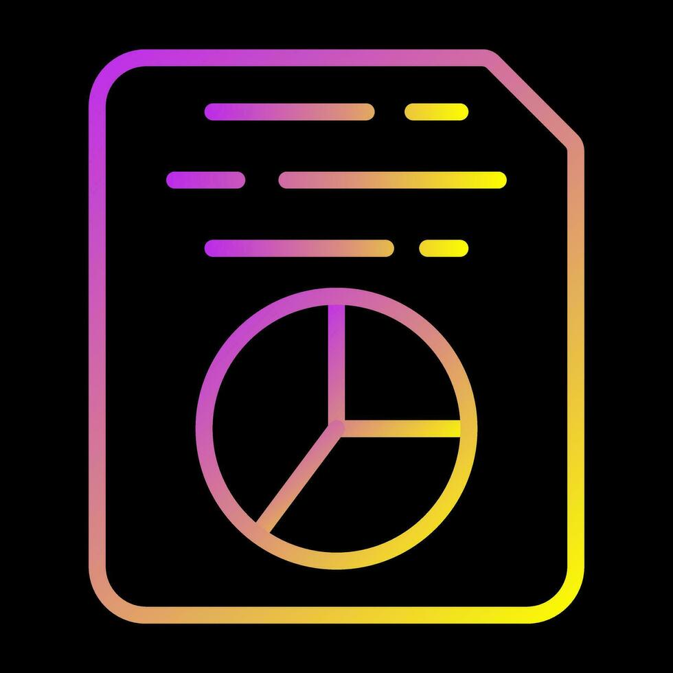 Document Insert Diagram Vector Icon
