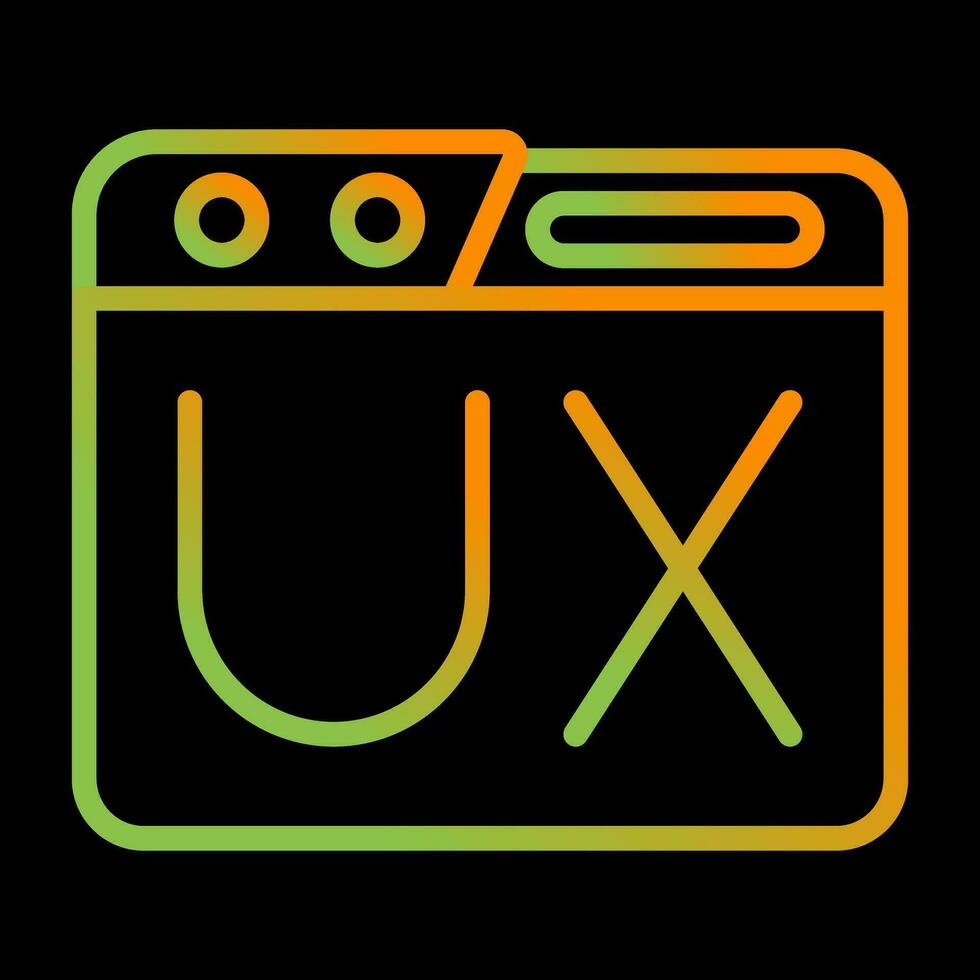 User Experience Vector Icon