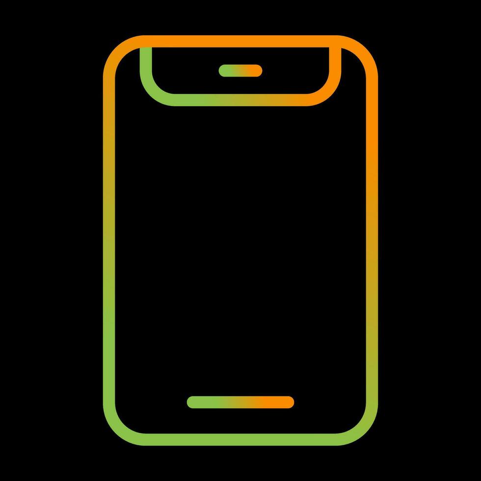 Mobile Notch Vector Icon