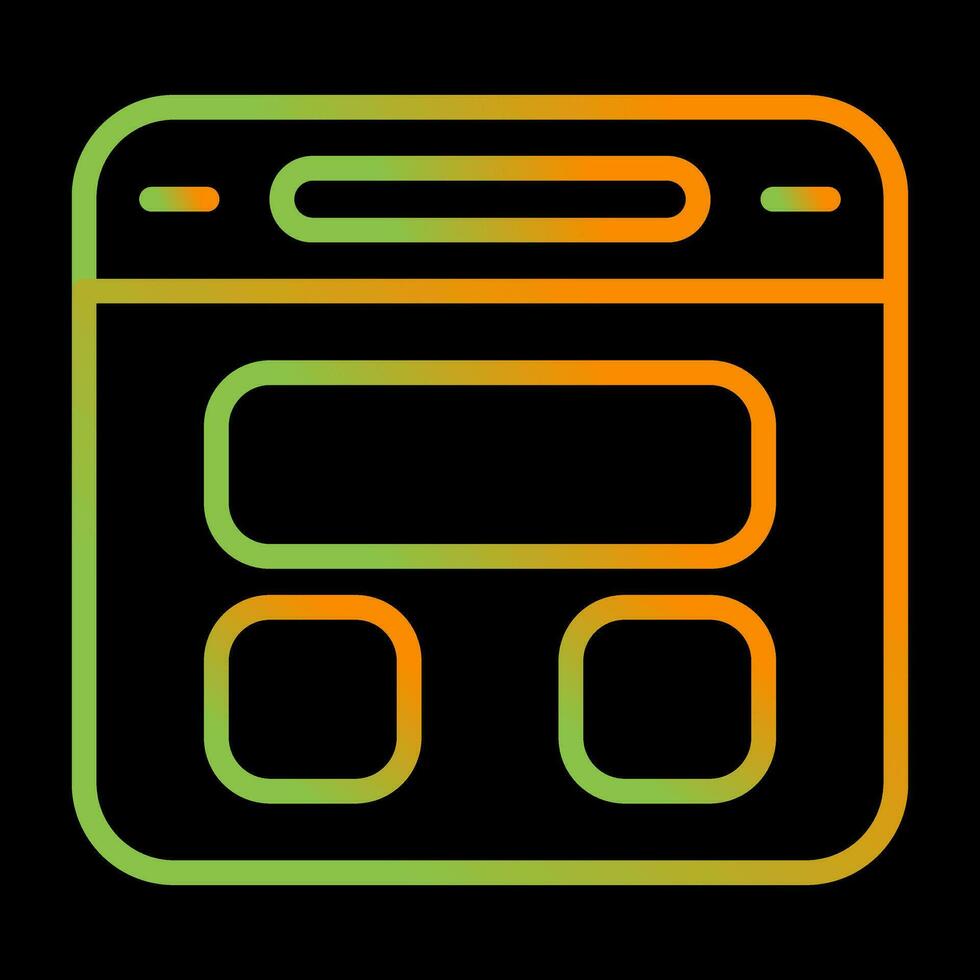 Browser Vector Icon