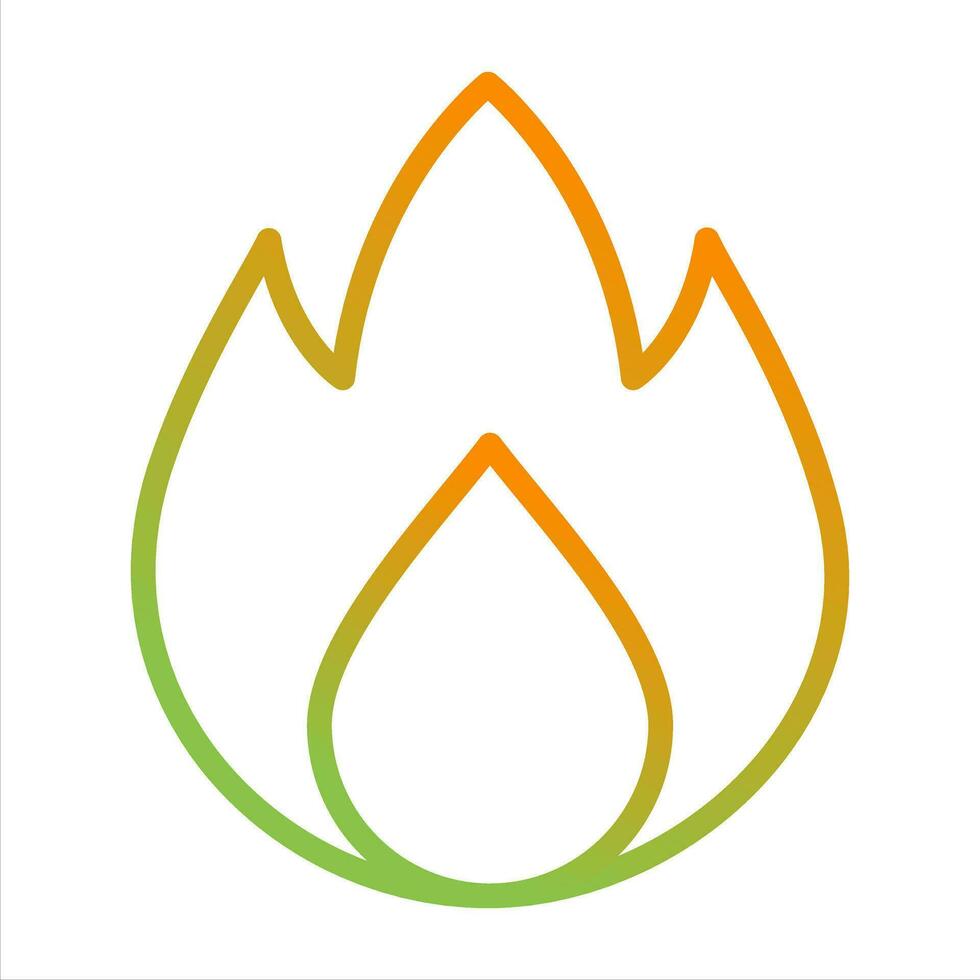 Flame Vector Icon