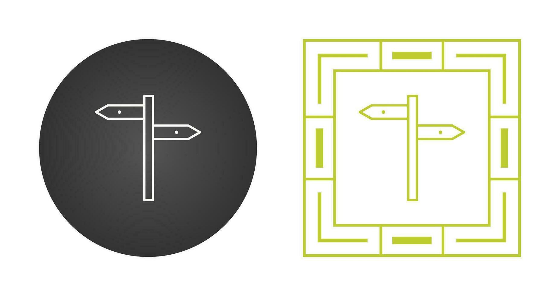 Directions Vector Icon