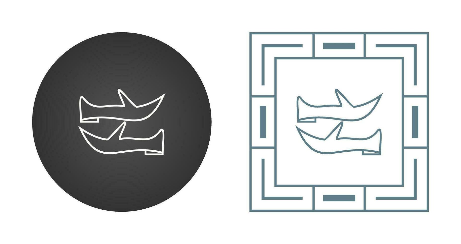 Arabic Shoes Vector Icon