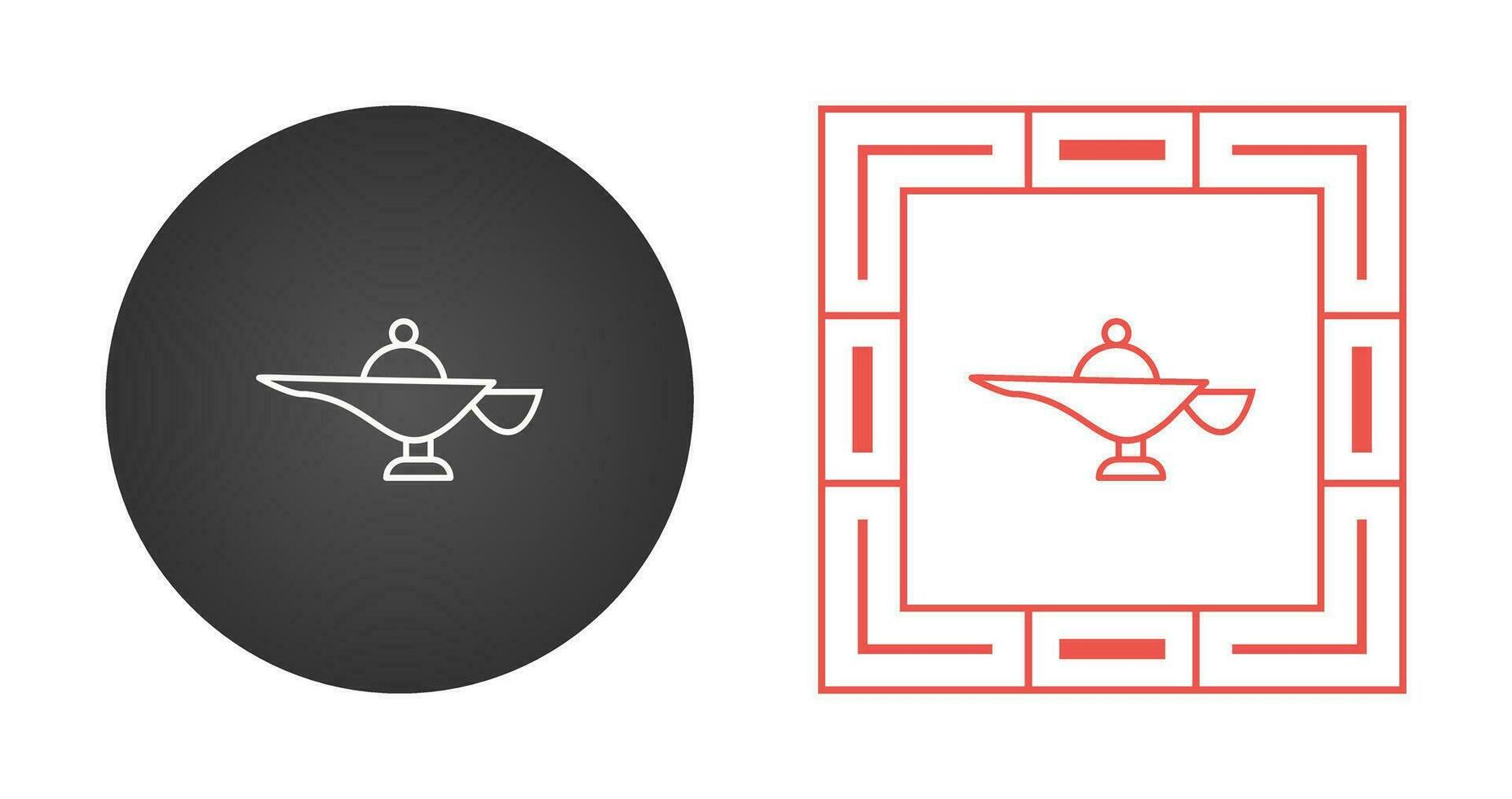 Magical Lamp Vector Icon
