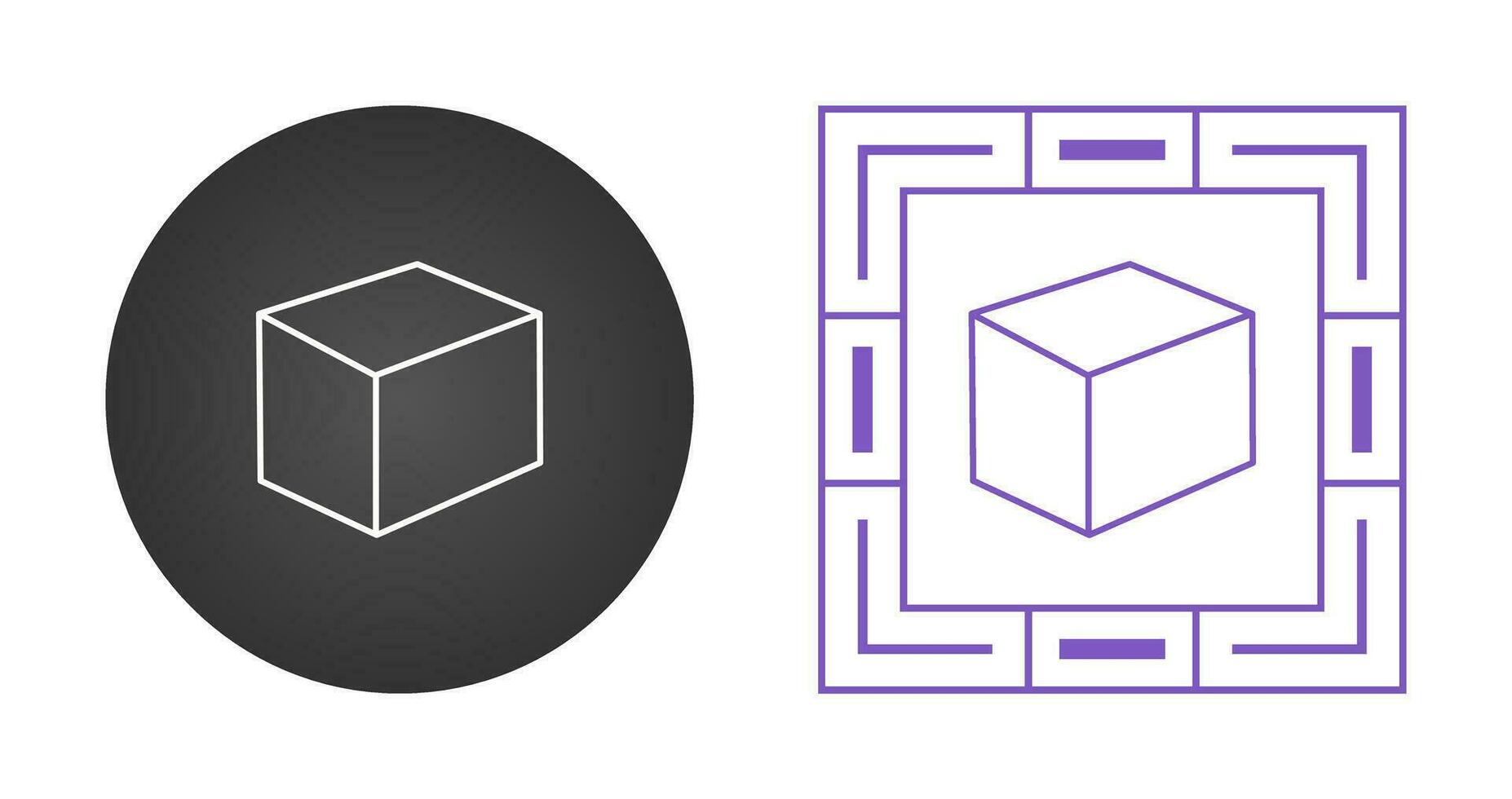 Cube Vector Icon