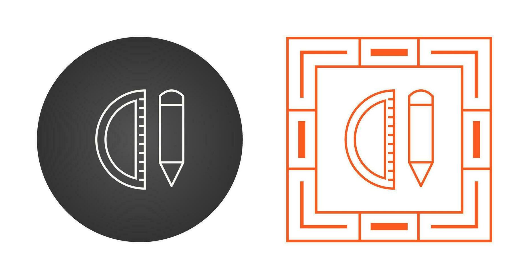 Geometry Tools Vector Icon