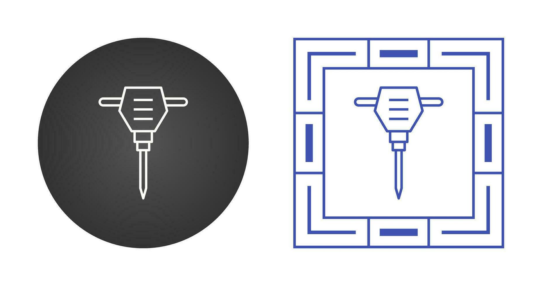 Jack Hammer Vector Icon